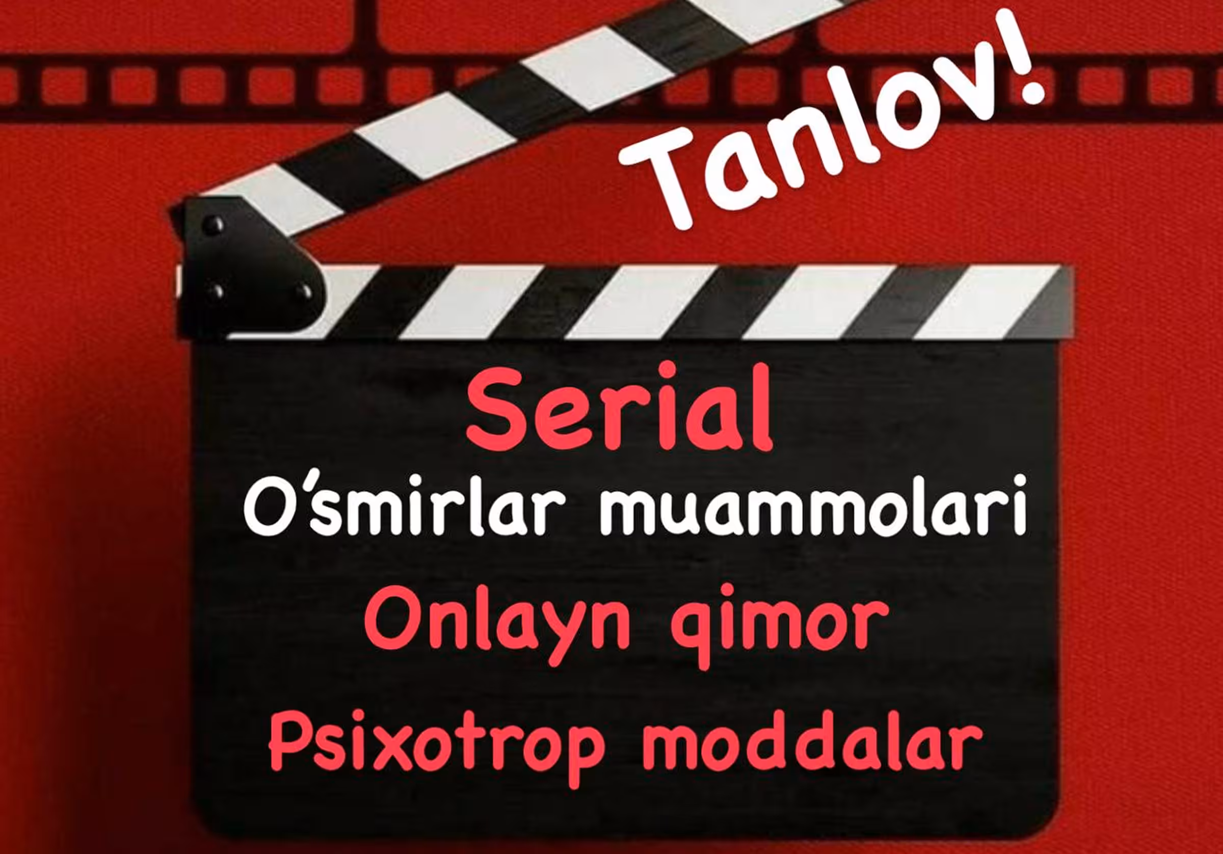 O'smirlar muammolariga bag'ishlangan serial uchun tanlov