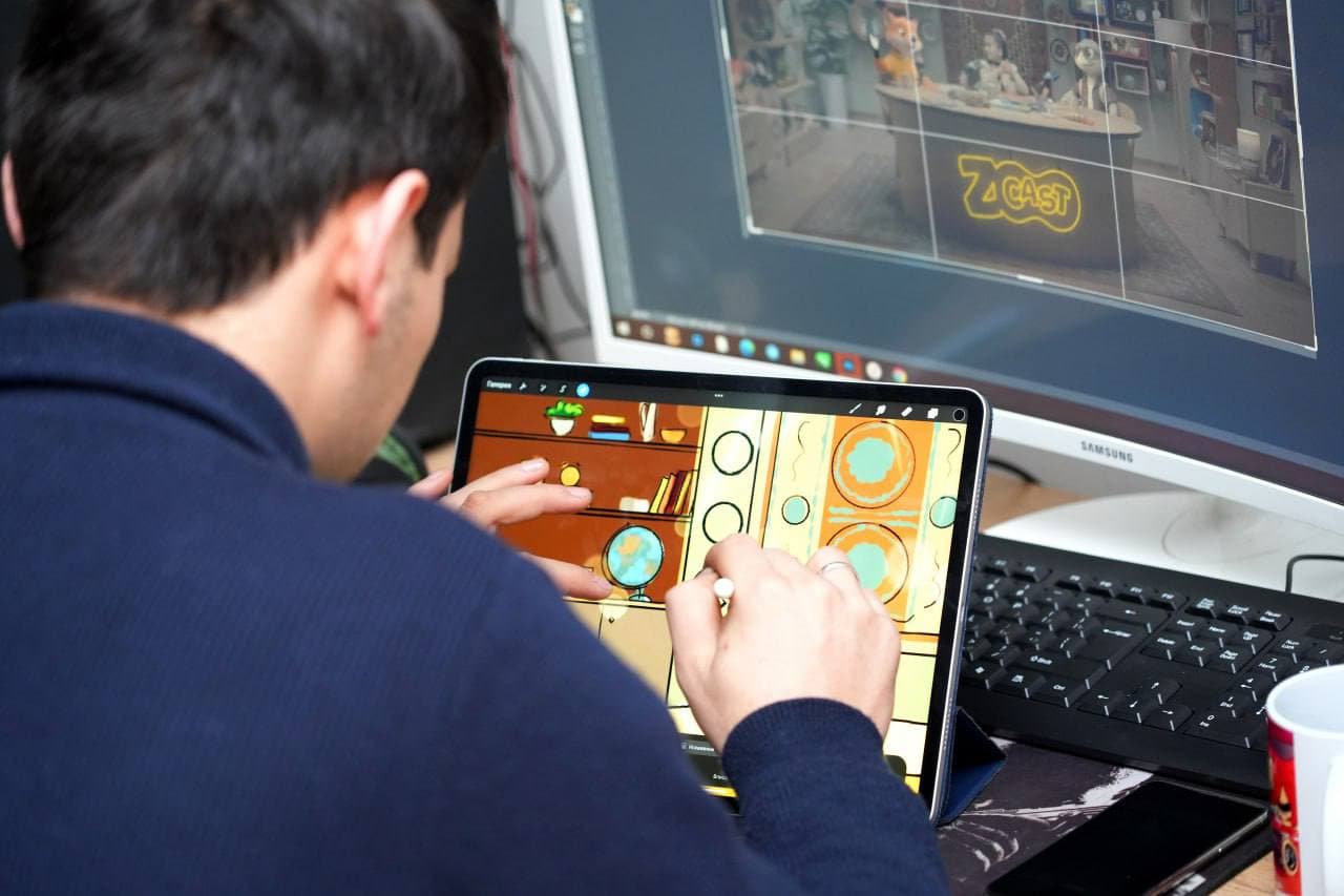 “Zoocast” ko‘p qismli animatsion podkastning tayyorlanish jarayoni o‘rganildi - 3