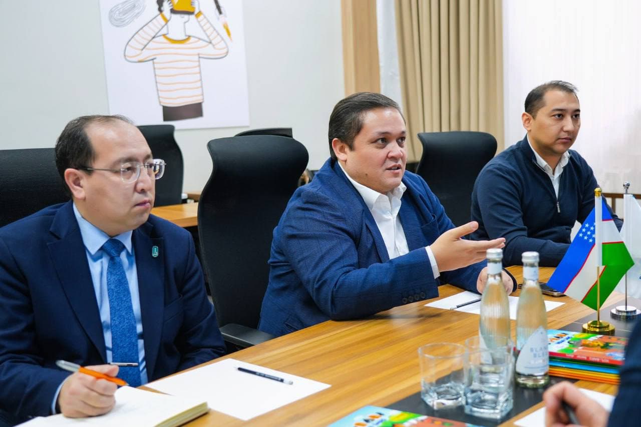 Bolalar kontentini rivojlantirish markazida Ta’limni rivojlantirish respublika ilmiy-metodik markazi direktori Yuliya Risyukova bilan uchrashuv bo‘lib o‘tdi - 2