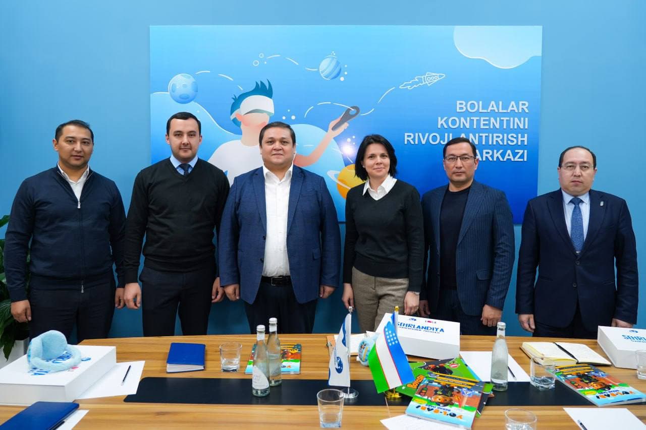 Bolalar kontentini rivojlantirish markazida Ta’limni rivojlantirish respublika ilmiy-metodik markazi direktori Yuliya Risyukova bilan uchrashuv bo‘lib o‘tdi - 6