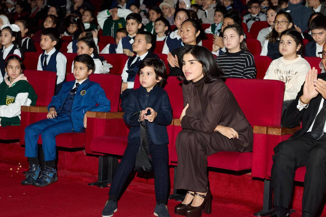 Saida Mirziyoyeva «Sehrlandiya: qahramonlik missiyasi» multfilmi premyerasida iştirok etdi - 3