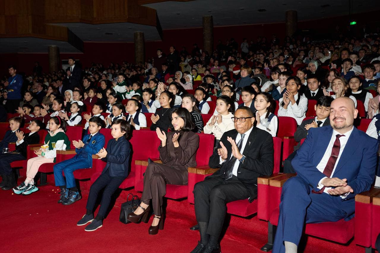 Saida Mirziyoyeva «Sehrlandiya: qahramonlik missiyasi» multfilmi premyerasida iştirok etdi - 4