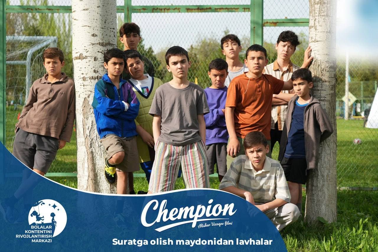 📸 “Chempion” filmining suratga olish maydonidan fotolavhalar! - 1