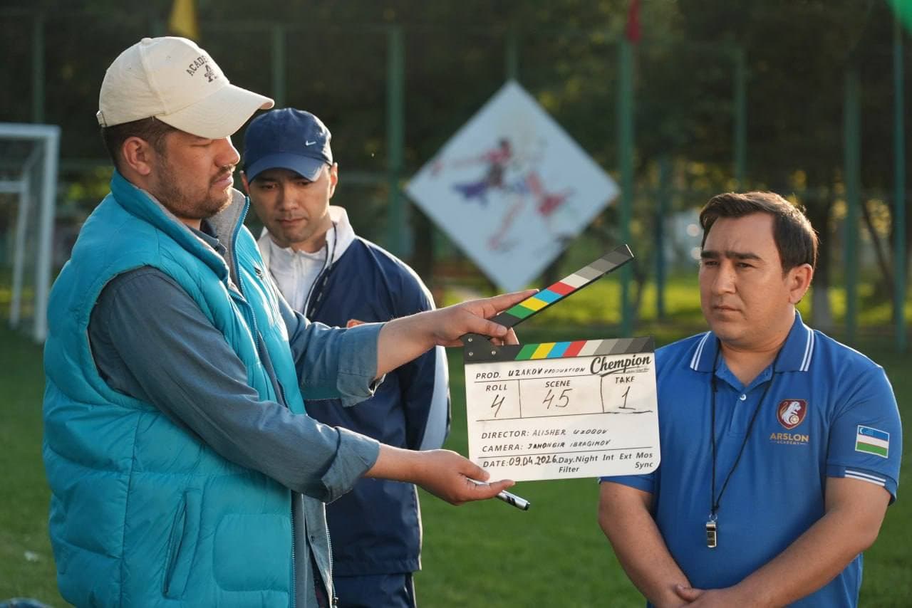 📸 “Chempion” filmining suratga olish maydonidan fotolavhalar! - 5