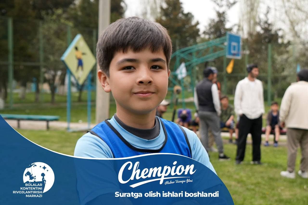 “Chempion” filmining suratga olish ishlari boshlandi