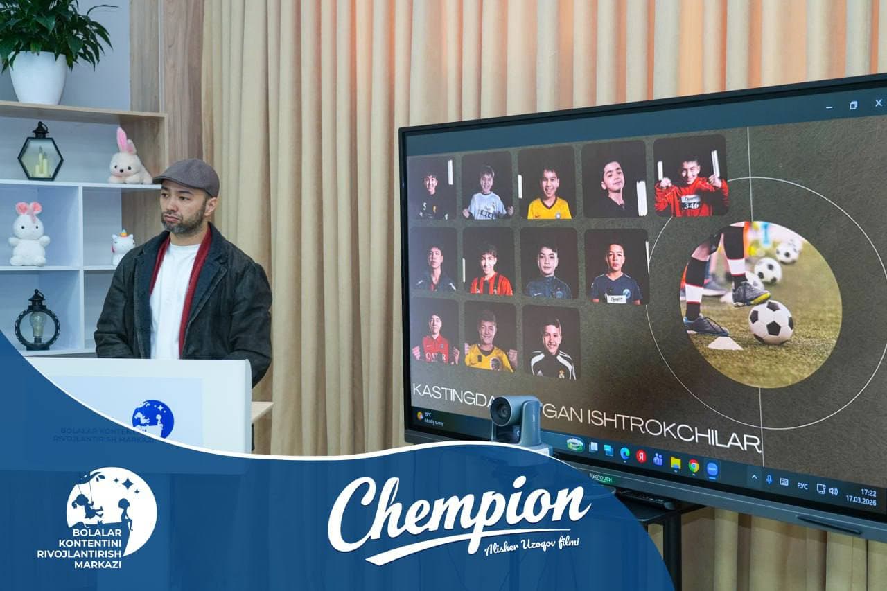 “Chempion” badiiy filmining hisoboti tinglandi - 1