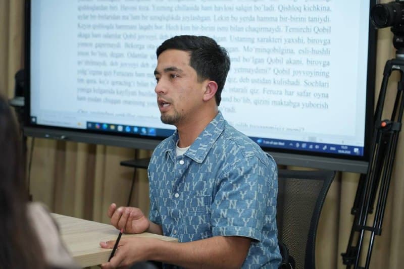 O‘zbekiston Respublikasi san’at arbobi, taniqli kinorejissyor va kinodramaturg Yusuf Roziqovning ssenariy yozish laboratoriyasi o‘z ishini boshladi. - 4