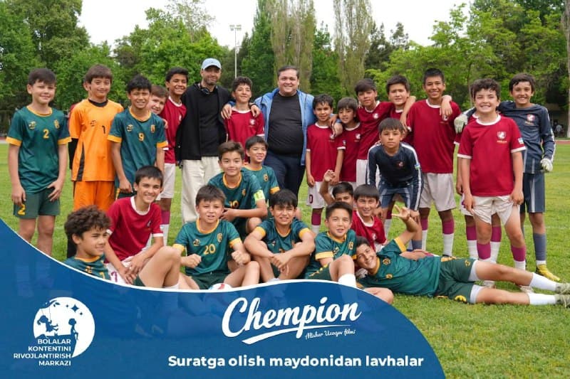 Markaz “Chempion” badiiy filmining suratga olish jarayonlari bilan tanishdi. - 1