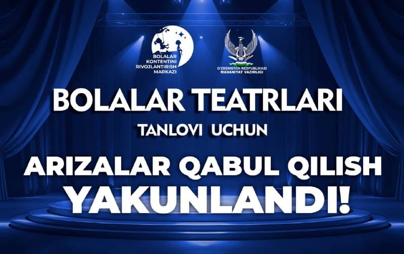 Madaniyat vazirligi bilan hamkorlikda bolalar teatrlari (yosh tomoshabinlar teatrlari) o‘rtasida zamonaviy va kreativ… - 1