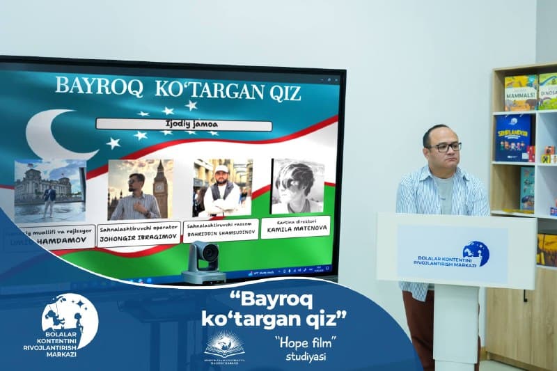“Bayroq ko‘targan qiz” — millat bayrog‘i haqidagi ilk badiiy film! - 1