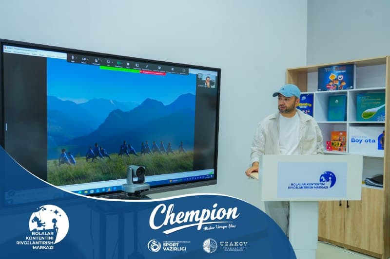 Ekspertlar kengashi navbatdagi loyiha — “CHEMPION” filmining postprodakshn davri, targ‘ibot tadbirlari rejasi bilan tanishdi. - 1