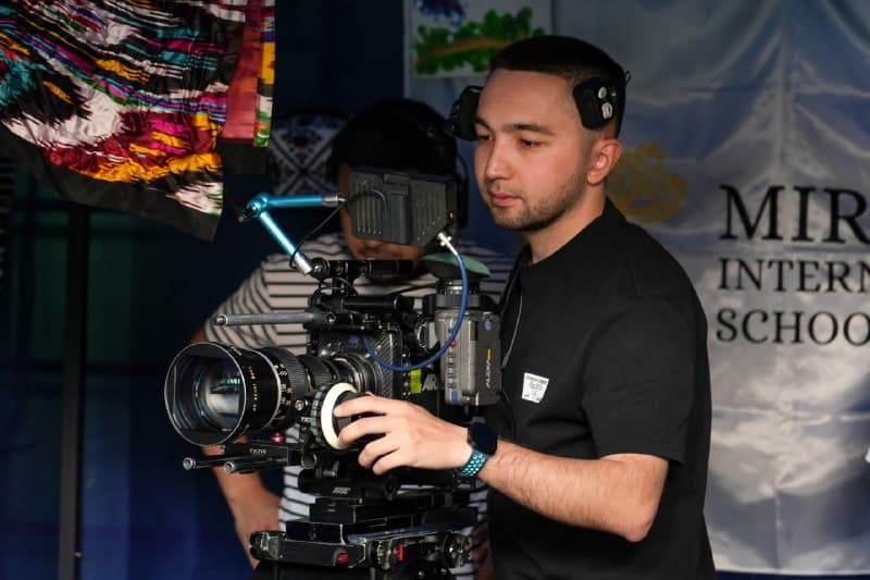 “IMPULS” — robotlar va orzular to‘qnashgan filmning tasvirga olish jarayonidan fotolavhalar. - 10