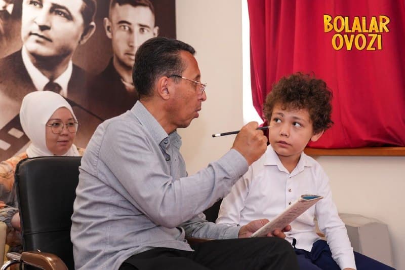 O‘zbekiston xalq artisti Mukambar Rahimova bilan hamkorlikda tashkil etilgan “Bolalar ovozi” dublyaj maktabida amaliy mashgʼulotlar boshlandi. - 5