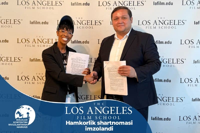 THE LOS ANGELES FILM SCHOOL BILAN XALQARO HAMKORLIK! - 1