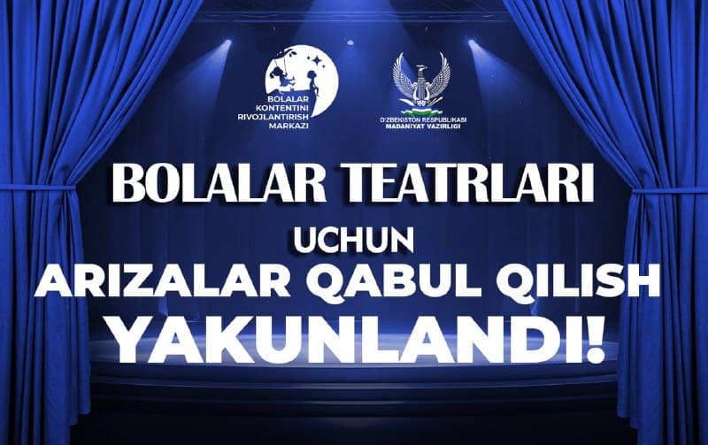 Madaniyat vazirligi bilan hamkorlikda bolalar teatrlari (yosh tomoshabinlar teatrlari) o‘rtasida zamonaviy va kreativ… - 1