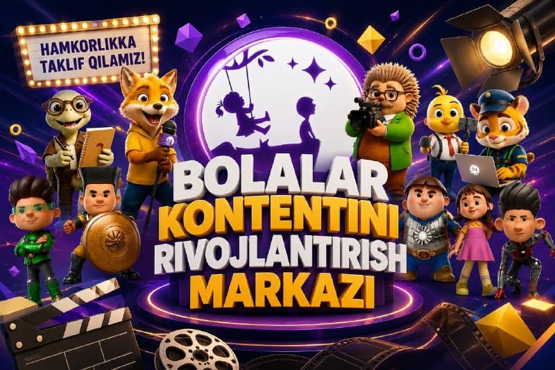 Bolalar kontentini birgalikda trendga chiqaramiz! - 1