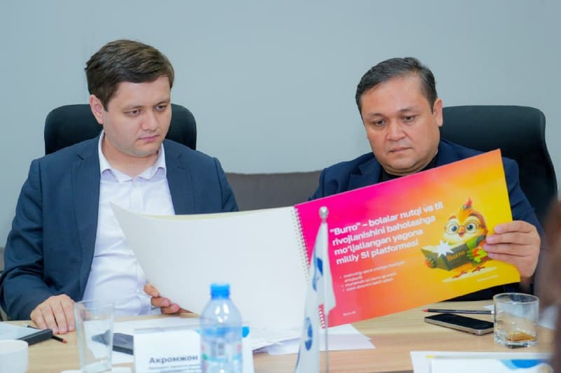 Ekspertlar kengashi bolalarning yoshga doir soʻzlar bankini shakllantirishga qaratilgan "Burro” amaliy-innovatsion… - 2