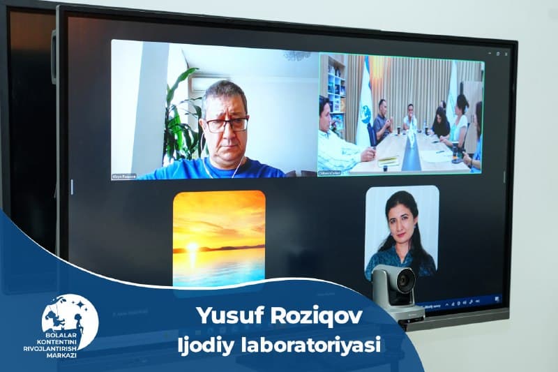 Ssenariy yozish laboratoriyasida mashgʻulotlar davom etmoqda - 1