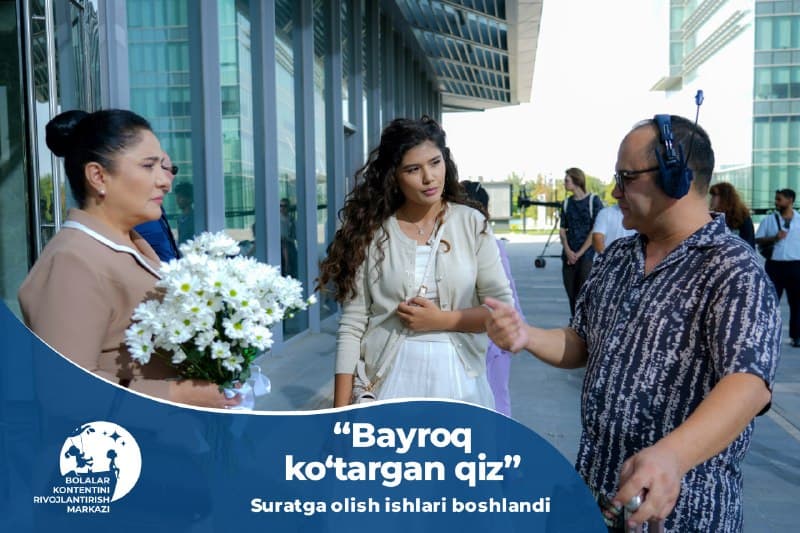 «Bayroq koʻtargan qiz» badiiy filmini tasvirga olish boshlandi - 1