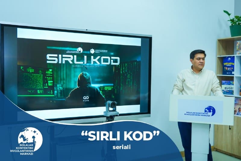 “Sirli kod”: bolalarni kiberxavfsizlikka örgatuvçi serial! - 1