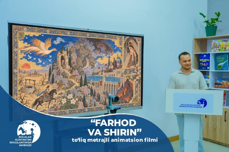 “Farhod va Şirin” 3D animatsion filmining işlab çiqariş davri boşlandi! - 1